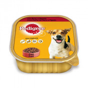 Pedigree Perro Buey-Hig. Tarrina 300g (x20)