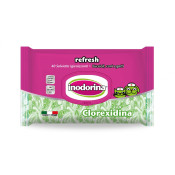 Inodorina Toallitas Refresh Clorhexidina 40Ud