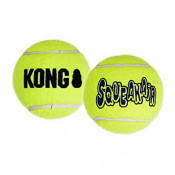 Kong Squeaker Tennis Balls (2 Pack) Large