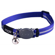 Collar Para Gato Rogz Azul Alleycat