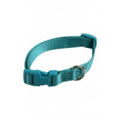 Collar ajustable nylon 10mmx20-30cm, turquesa