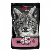 Alpha Spirit gato pouch mousse jamón 24x85grs