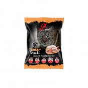 Alpha Spirit Snacks de Pavo gato (24 bolsas x 50g)