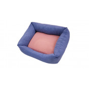 Siesta Cama Azul Royal Rosa Palo 55cm