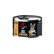 Alpha Lata Gato Kitten Pollo 6x200gr