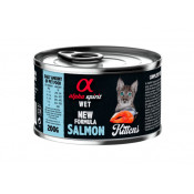 Alpha Lata Gato Kitten Salmón 6x200gr