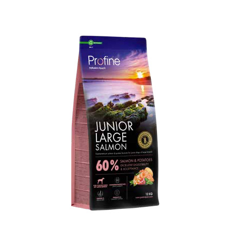 Profine Junior Large Salmon Potatoes 12kg