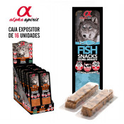 Alpha Spirit Snack Tacos Perro Pescado 35Gr(x16) 